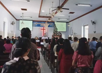 GKJW Suwaru Rayakan Natal dengan Sederhana