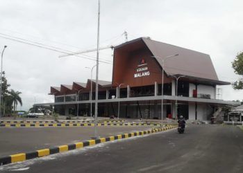 Penampakan gedung baru yang dibangun di Stasiun Kota Baru Malang sudah hampir rampung. Foto: dok