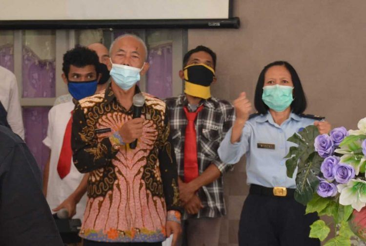 Sebanyak 59 Napi Nasrani di Lapas Lowokwaru Malang dapat remisi natal, Jumat (25/12/2020). Foto: dok