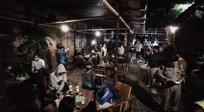 Operasi jam malam di kota malang