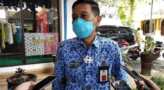 Sekretaris Daerah (Sekda) Kabupaten Malang, Wahyu Hidayat.(foto:Rizal Adhi Pratama).