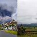 Erupsi Gunung Semeru disertai asap tebal membumbung akibat hujan Foto : (Dokumentasi Warga)