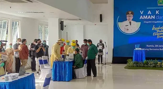 Wali Kota Sutiaji Cek Persiapan Vaksinasi Tahap Awal