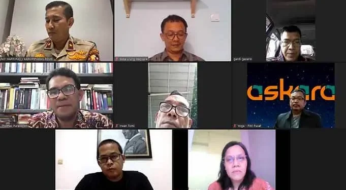 Diskusi Virtual bahas Calon Kapolri Komjen Listyo.