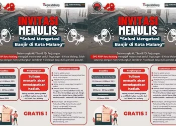 PDI Perjuangan - PDI Perjuangan Kota Malang Gelar Invitasi Menulis Berhadiah