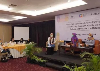 Sesi diskusi Program Gender Equality Academy.