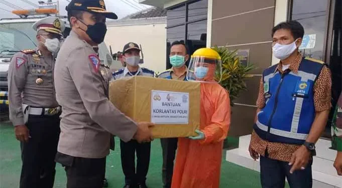 Polri - Kunjungi Malang, Dirregident Korlantas Polri Ingin PPKM Mikro Berjalan Efektif