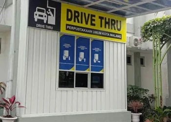 Perpustakaan Umum Kota Malang Buka Layanan Drive Thru