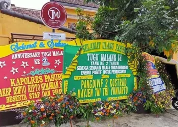 Jelang Ultah ke-2 Tugumalang.id, Karangan Bunga Ucapan Selamat Terus Mengalir