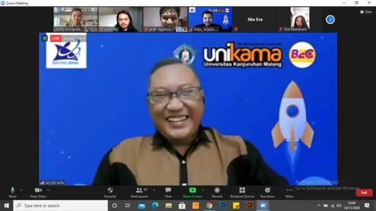 unikama - Lewat BEC, Mahasiswa Unikama Bertransfromasi Jadi Pengusaha Startup