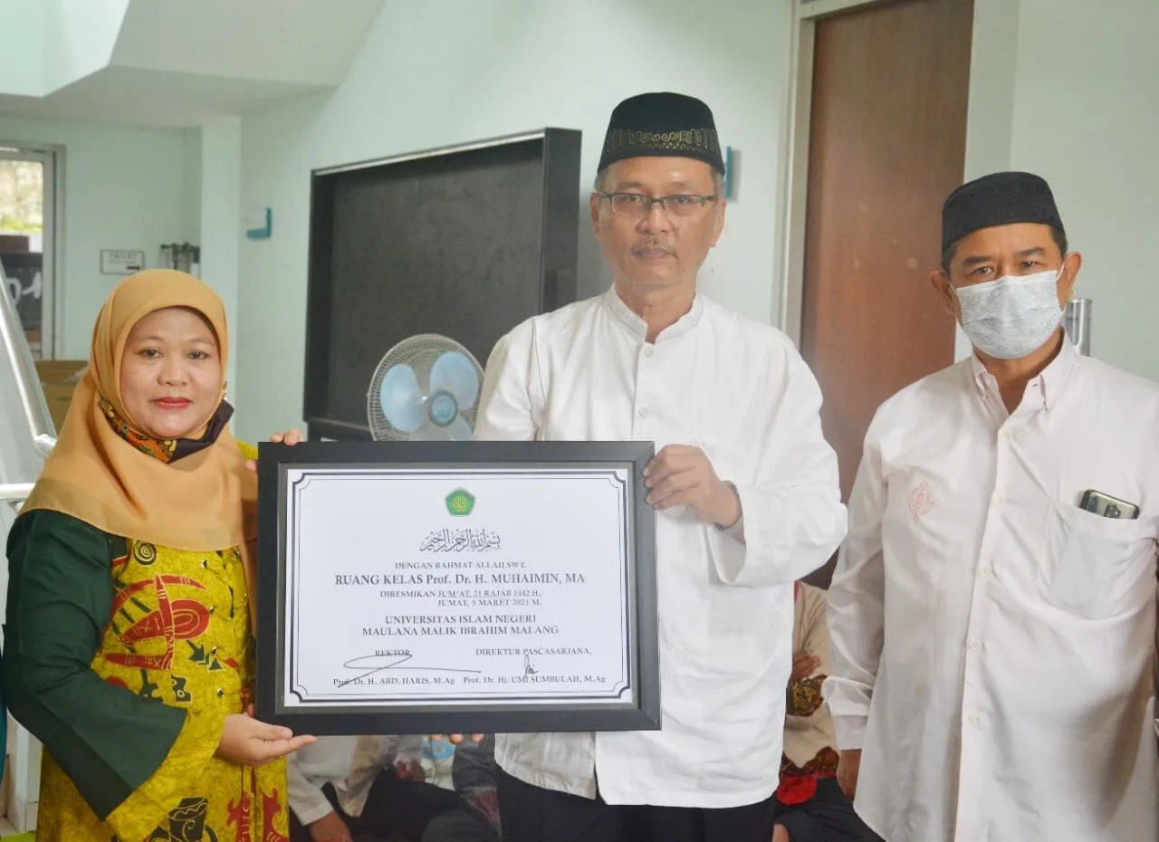UIN - UIN Maliki Malang Gunakan Nama Dosen Senior untuk Ruang Kelas