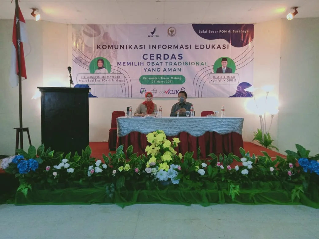 Anggota Komisi IX DPR RI, Ali Ahmad, pada Minggu (28/03/2021) melakukan sosialisasi terkait cara memilih obat tradisional.