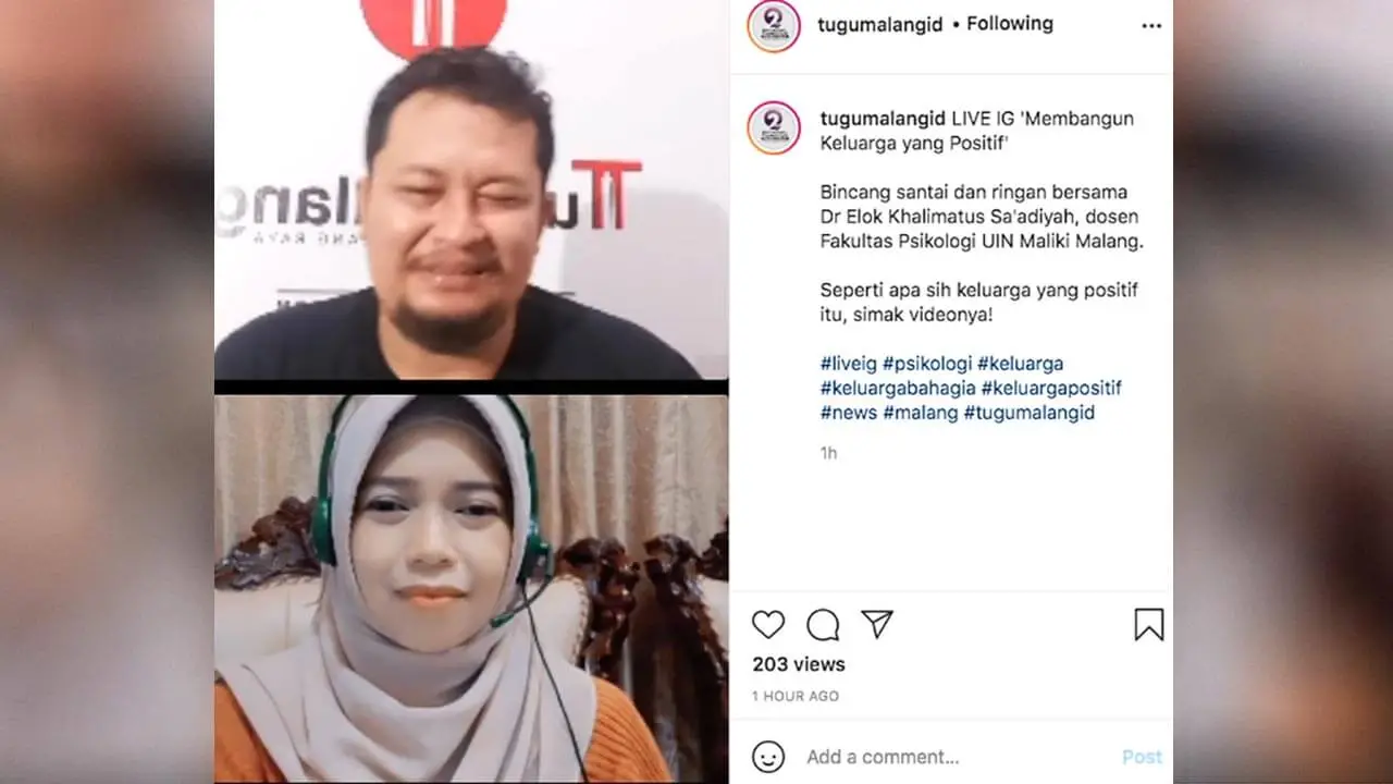 Membangun Keluarga Positif ala Pakar Psikologi Perkembangan UIN Maliki Malang