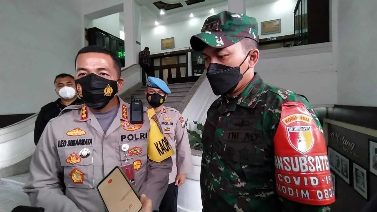 Kapolresta Malang - Kapolresta Malang Kota Klarifikasi Ujaran 'Darah Halal Demonstran Ditembak'