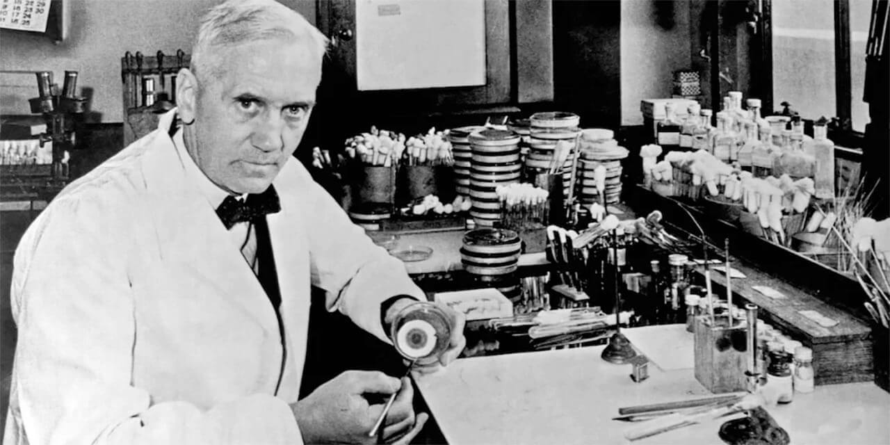 Alexander Fleming pada 1928.(foto:time).