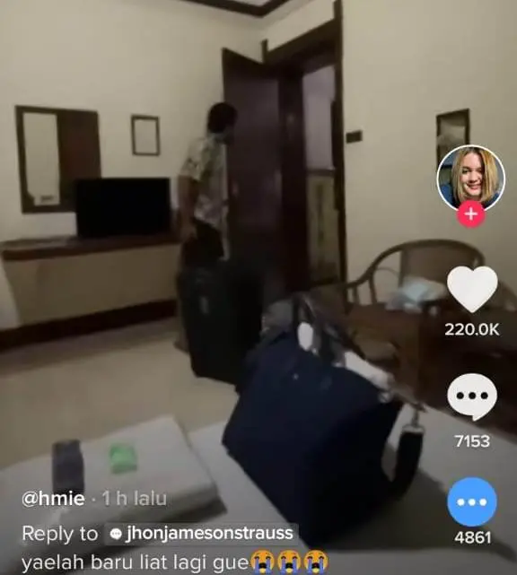 Tangkapan layar akun Tiktok karena diunggah akun @fmpeg.