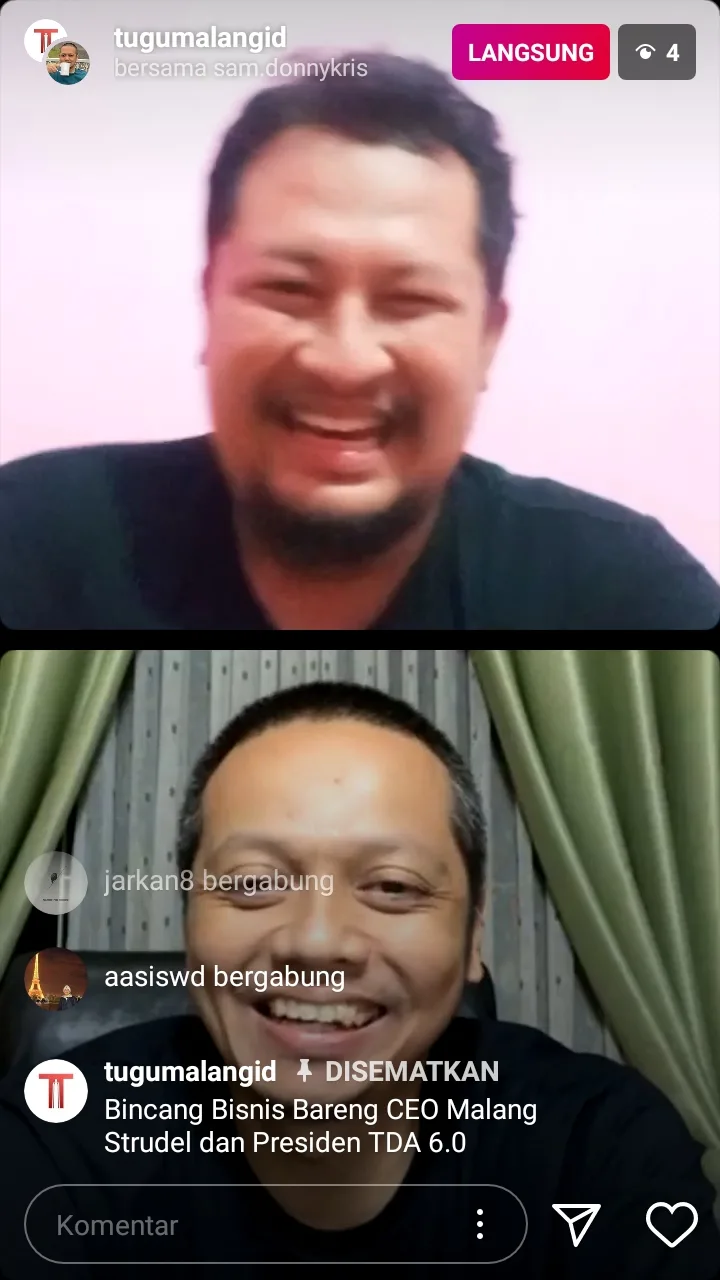 Belajar Bisnis dari CEO Malang Strudel, Donny Kris Puriyono