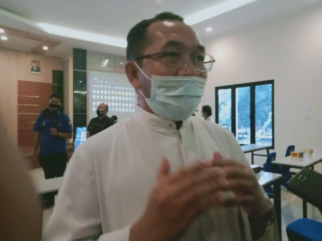 Pasukan Salib Kuning Jaga Keamanan di Gereja Katholik Kepanjen