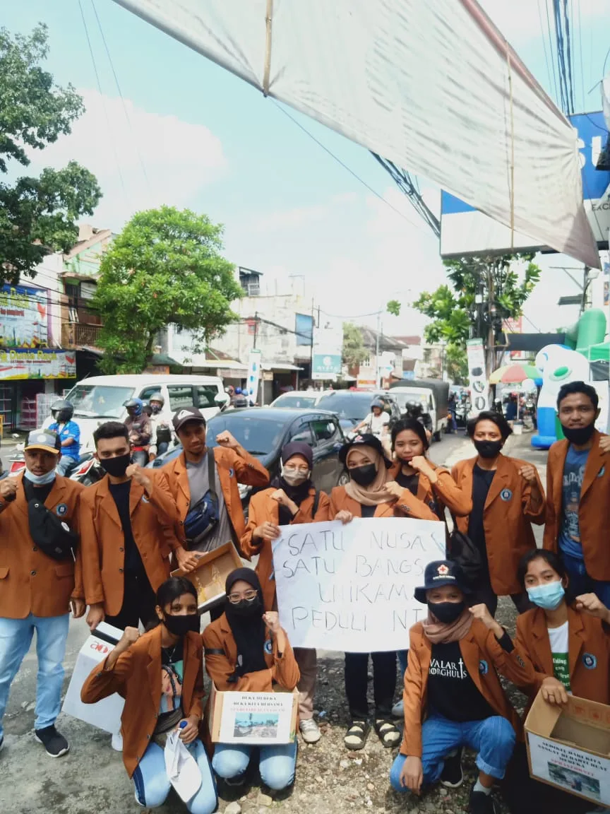 Ormawa Unikama Galang Dana untuk Korban Bencana Alam NTT