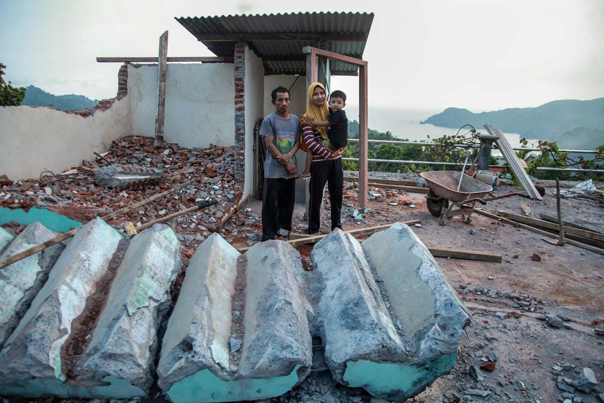 Korban gempa Malang. Foto: Ben