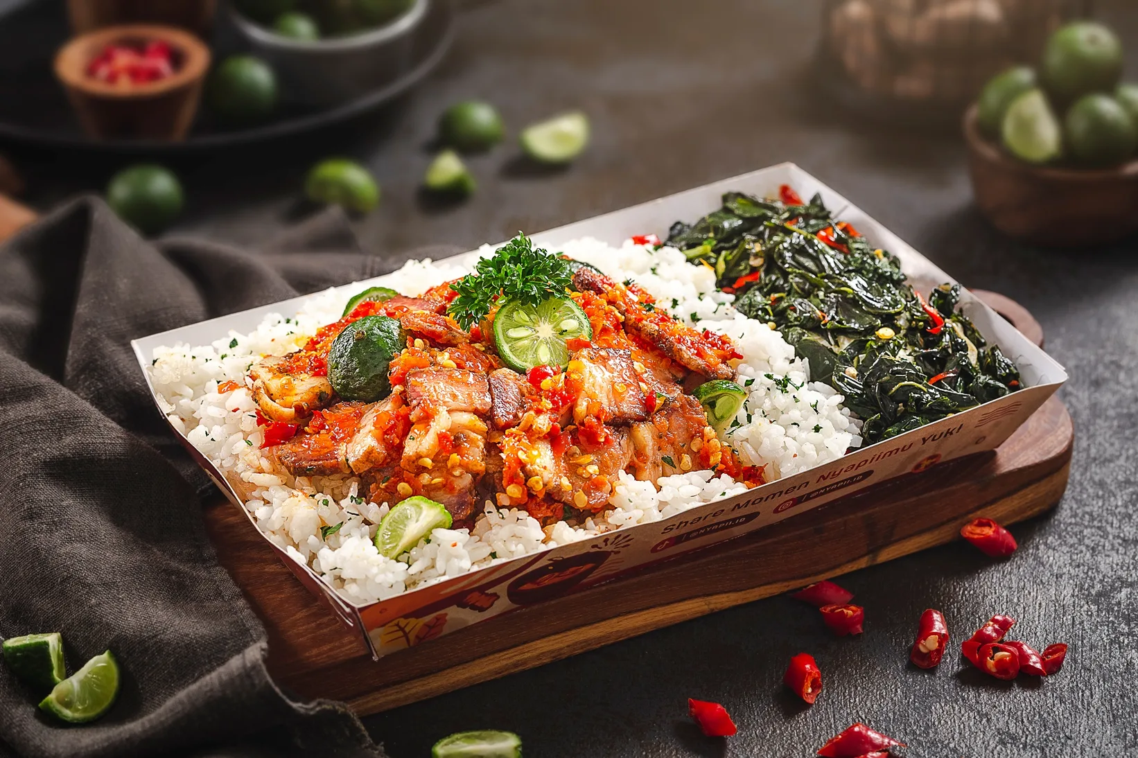 Sei Sapi Asap Sambal Tempong (Reg)