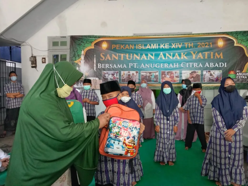 PT ACA Dukung LKSA Nurul Hikmah Mengentaskan Pendidikan Anak Yatim