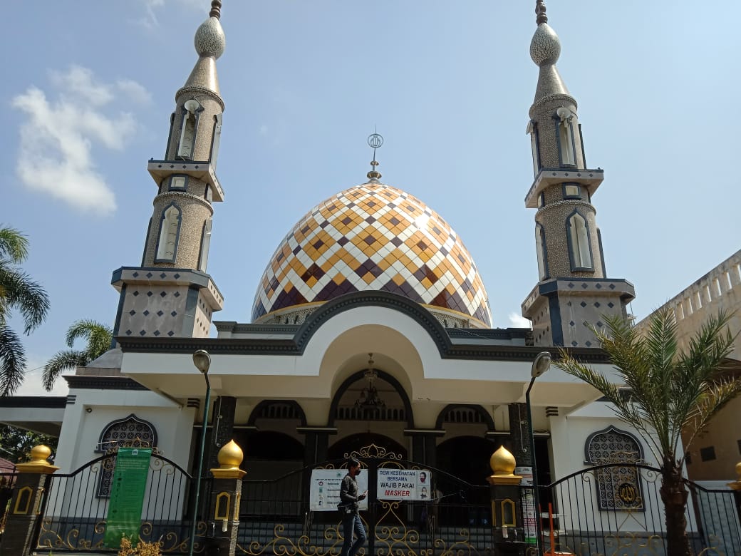 Masjid Al Waqar di Perumahan Hijau dan Permata Hijau Kota Malang ditutup. Foto: M Sholeh