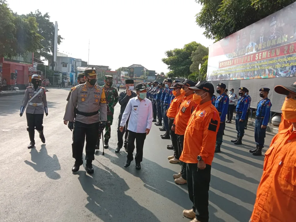 Polres Batu Gelar Pasukan Operasi Ketupat Semeru 2021
