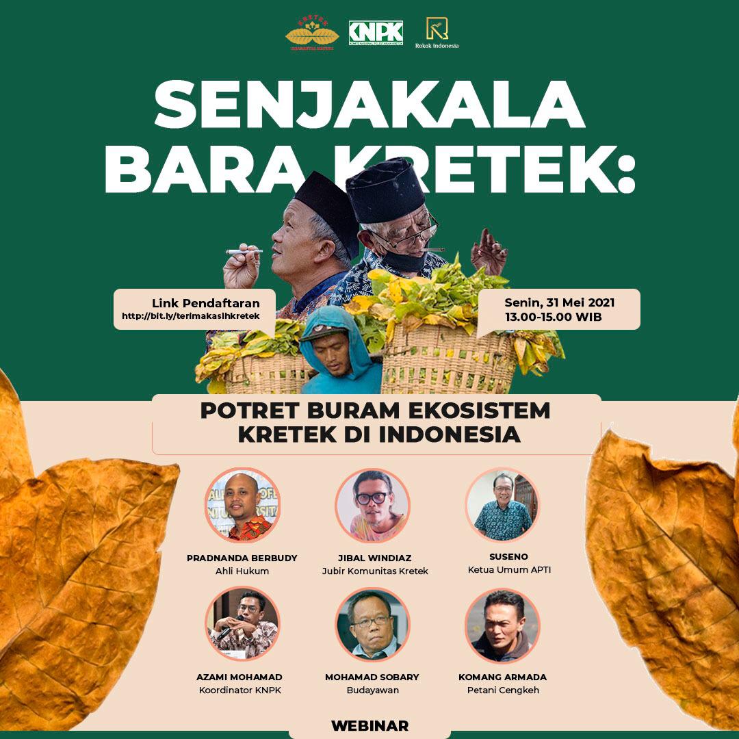 Potret buram kretek di Indonesia
