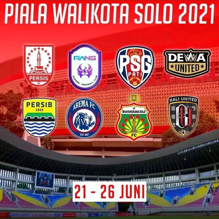 Arema FC Pastikan Ikut Piala Walikota Solo 2021
