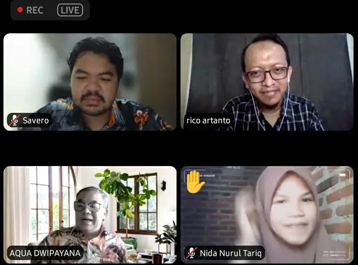 aqua dwipayana - Kolaborasi Aqua Dwipayana dan Savero Karamiveta Bahas Motivasi Sukses