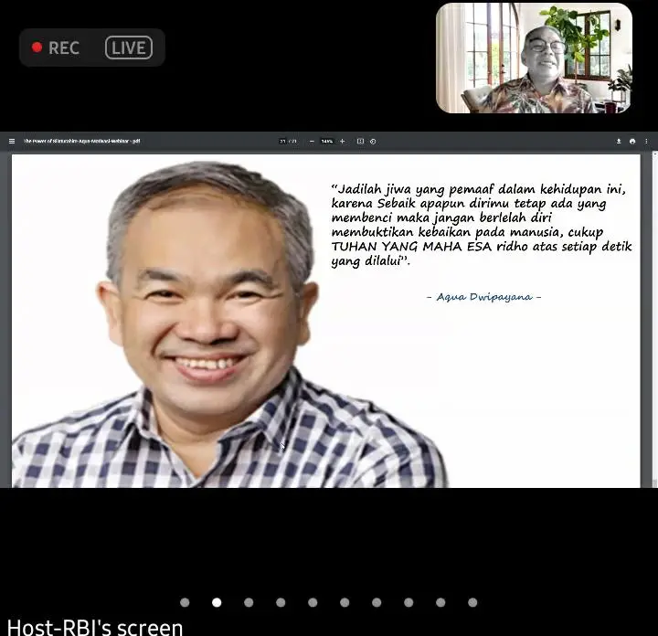 CEO Paragon, Salman Subakat, Ikut Nimbrung di Ruang Bincang Inspirasi