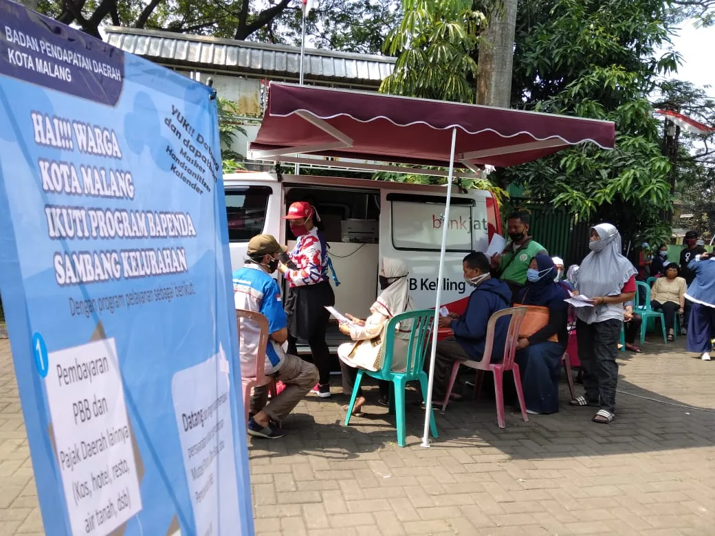 Animo Warga Malang Ikuti Bapenda Goes to Kelurahan Masih Tinggi