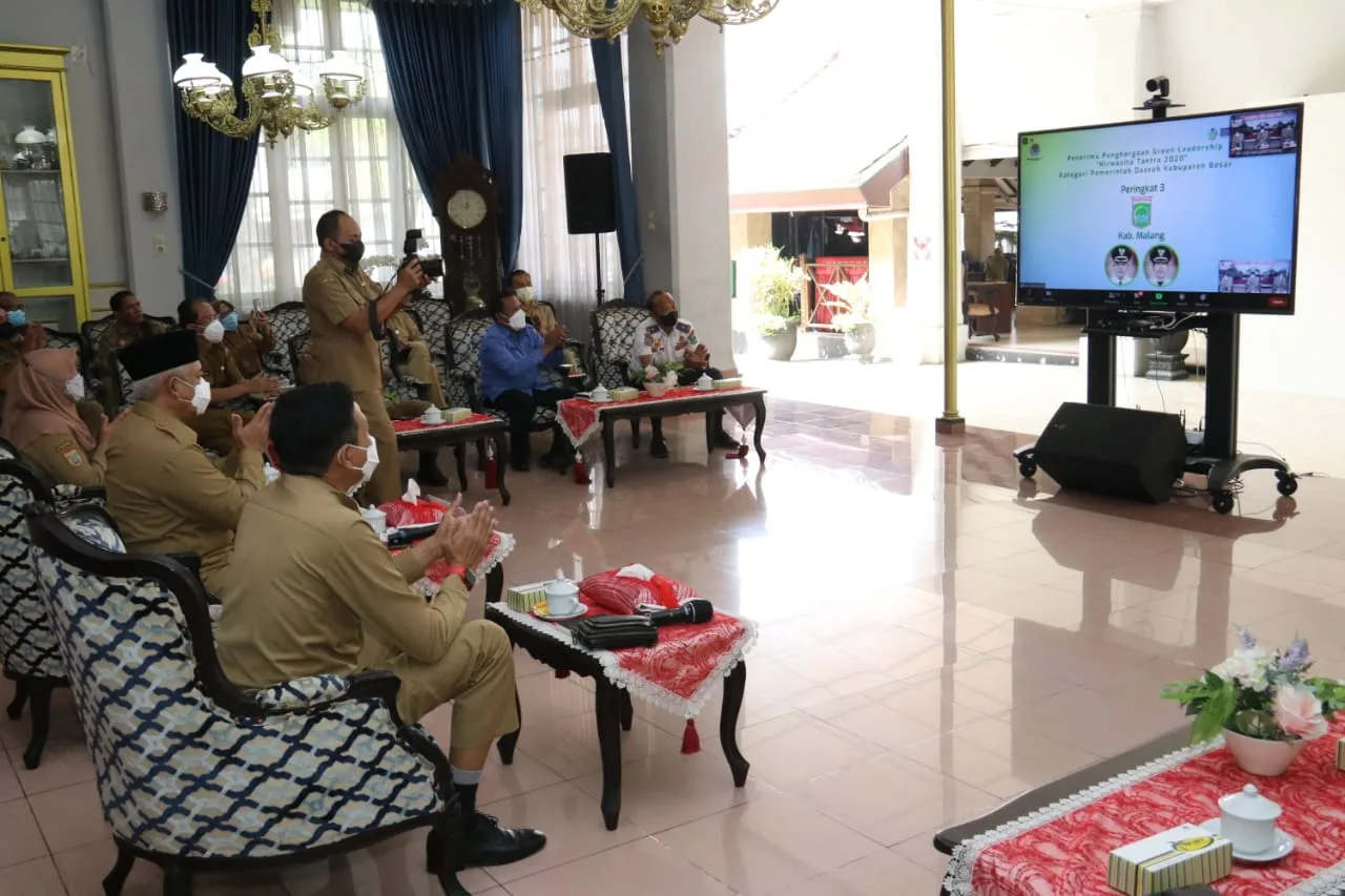 malang - Pemkab Malang Raih Penghargaan Narwasita Tantra