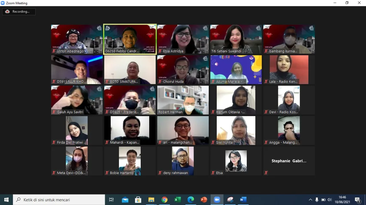 Digi-TALK-Preneur #1. Foto: tangkapan layar