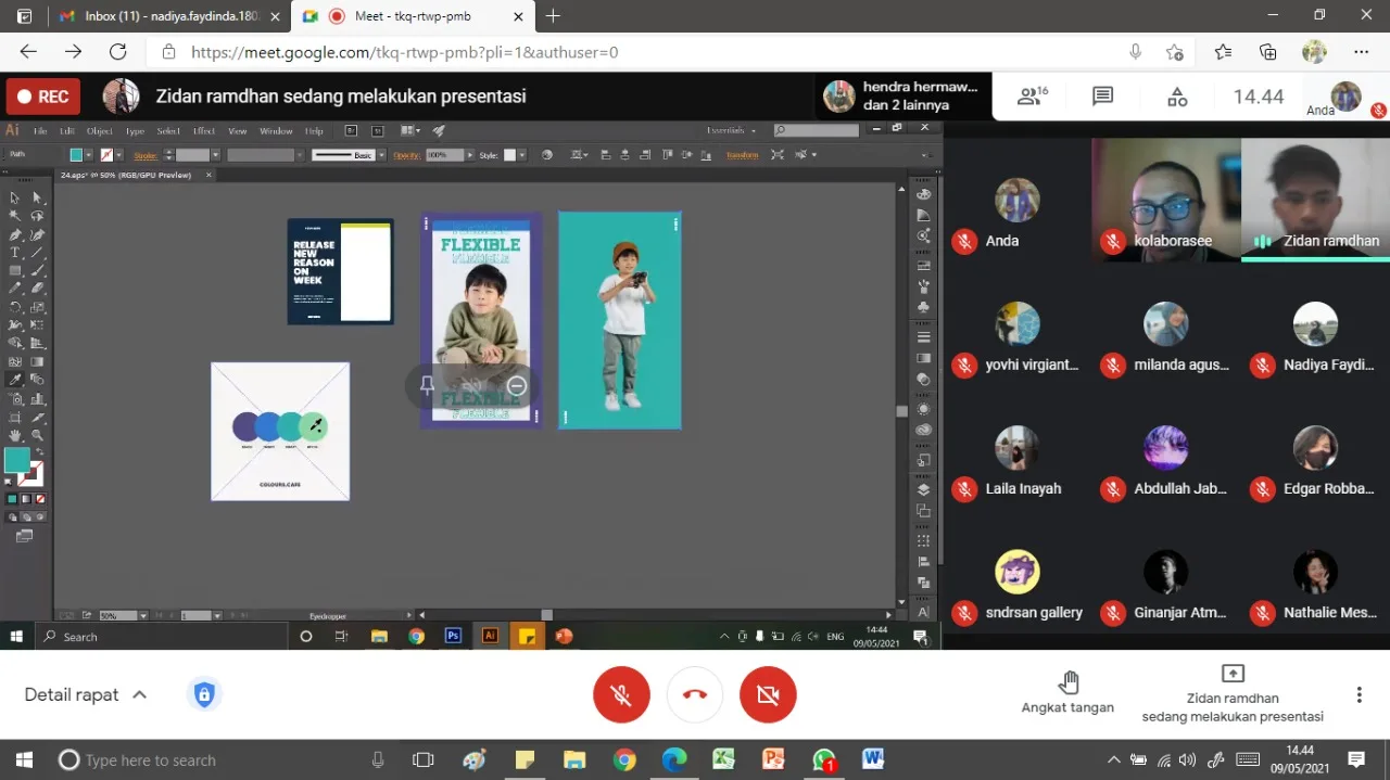 Perkuat UMKM, KKN UM Lakukan Inkubasi Aset Visual Berbasis Template