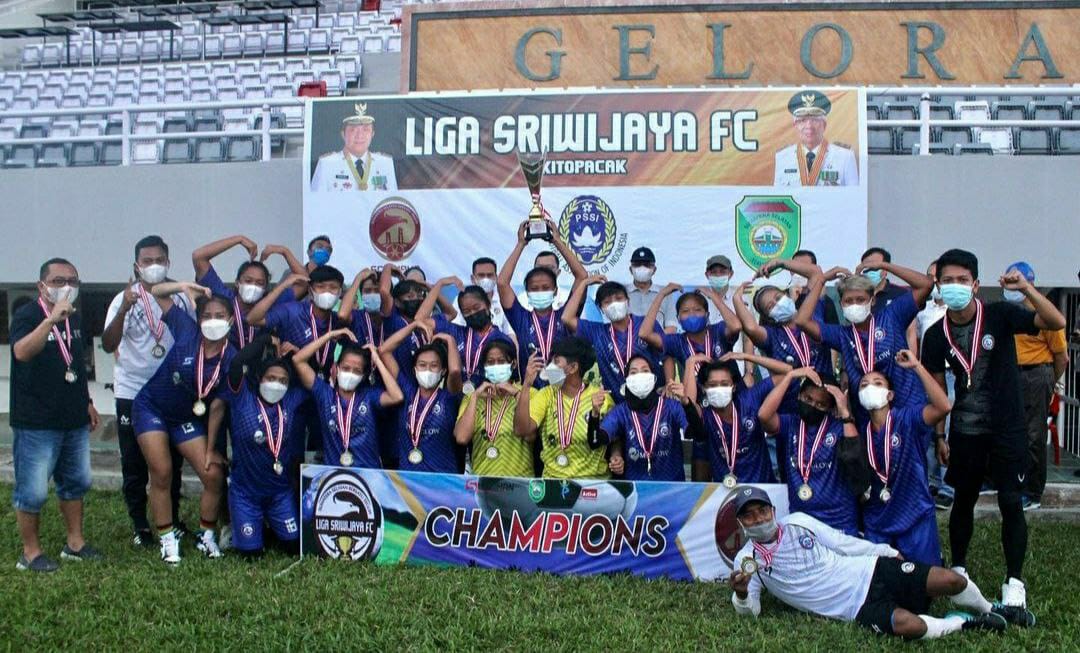 Juara Women Open Sriwijaya FC Championship 2021. Foto: Instagram @aremafcwomen