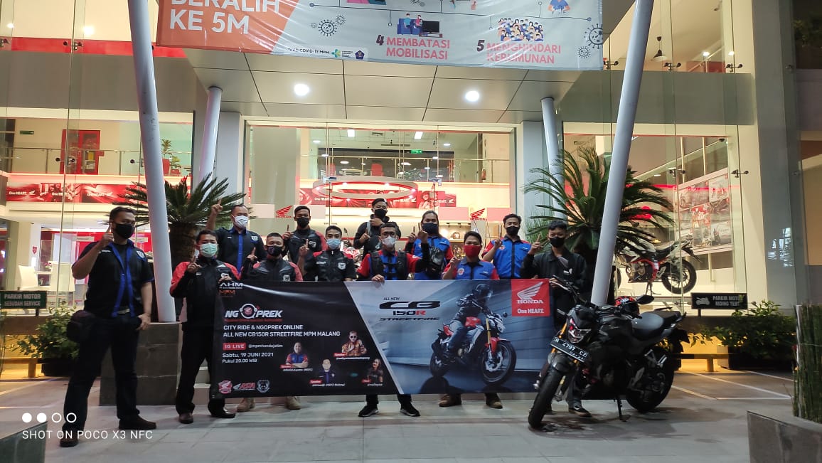 komunitas Honda StreetFire Club Indonesia (HSFCI) Malang dan Komunitas Malang Streetfire Club' ( MSFC)