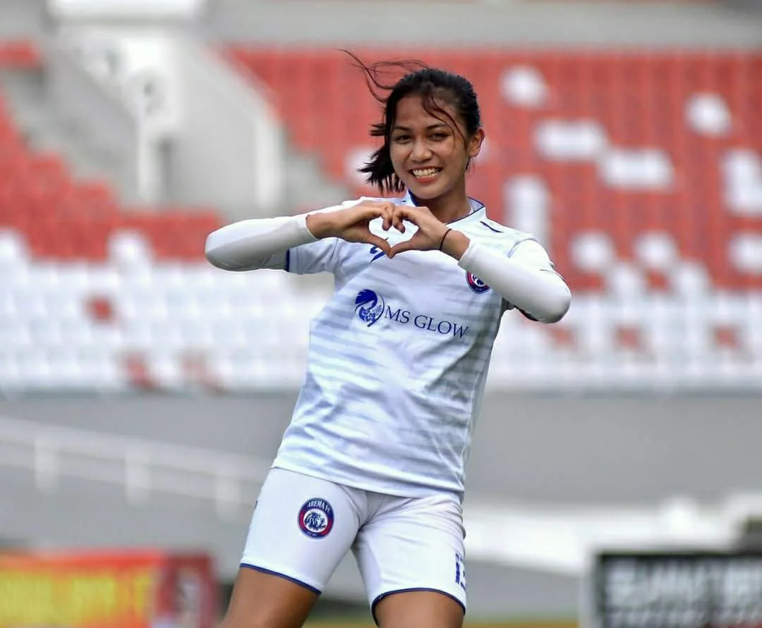 Shafira Ika Putri. Foto : Instagram @aremafcwomen.