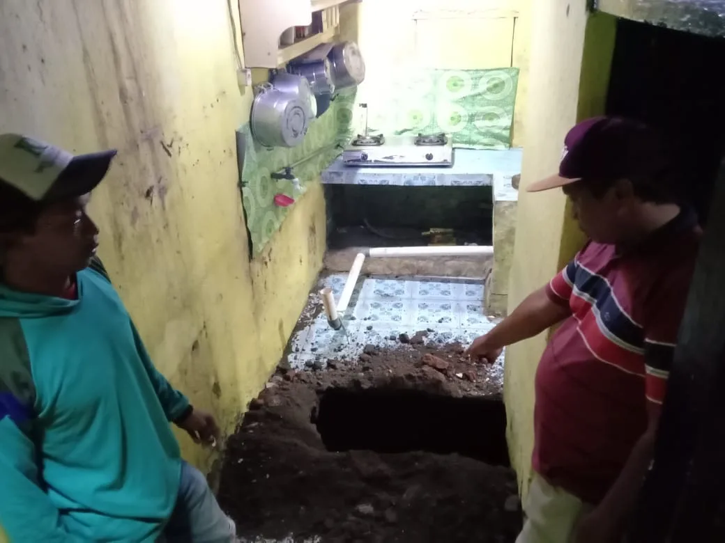 Bekas Galian Pasir Kelurahan Sisir Berpotensi Ambrol, BPBD Kota Batu Akan Kaji Kekuatan Tanah