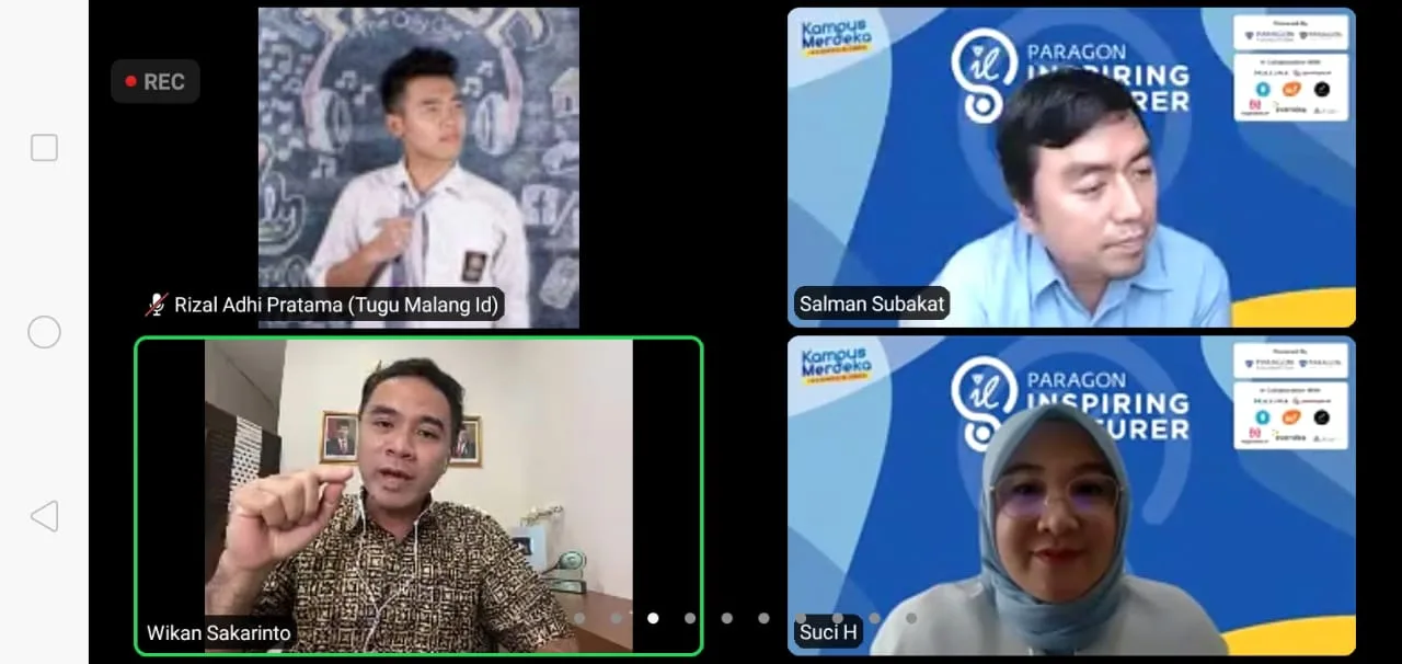 Inspiring Lecturer Paragon Mengundang Para Dosen se-Indonesia via Webinar