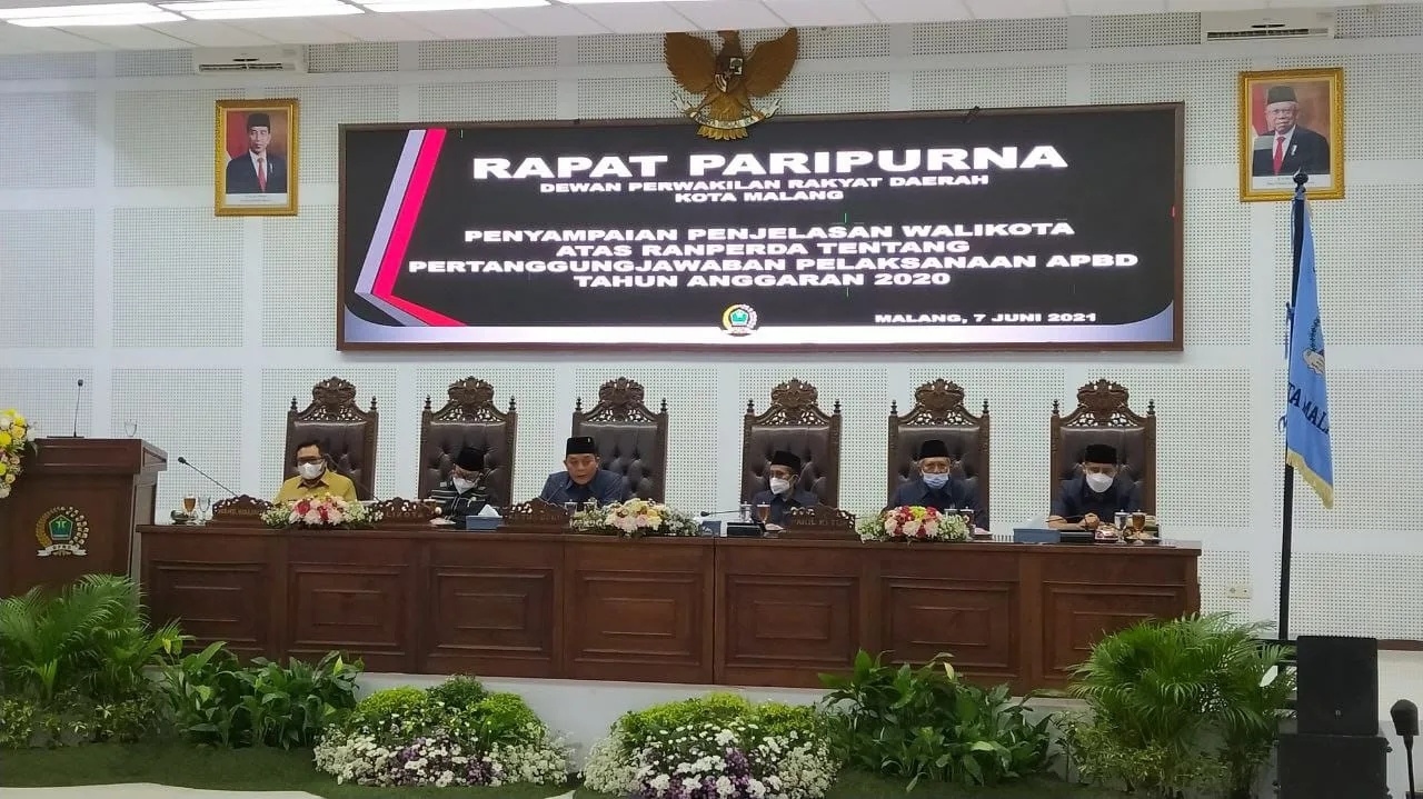 Pemkot Malang Laporkan Silpa APBD Tahun 2020 Capai Rp 567 Miliar