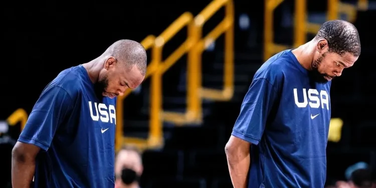 Durent dan Lillard dalam pertandingan Olimpiade Tokyo 2021/tugu malang