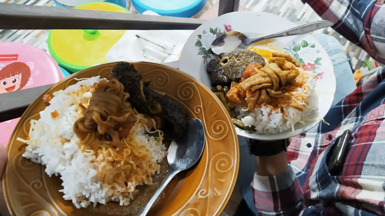 sego - Sego Penjara, Masakan Kampung Murah Meriah di Polehan, Cukup 3 Ribu Saja