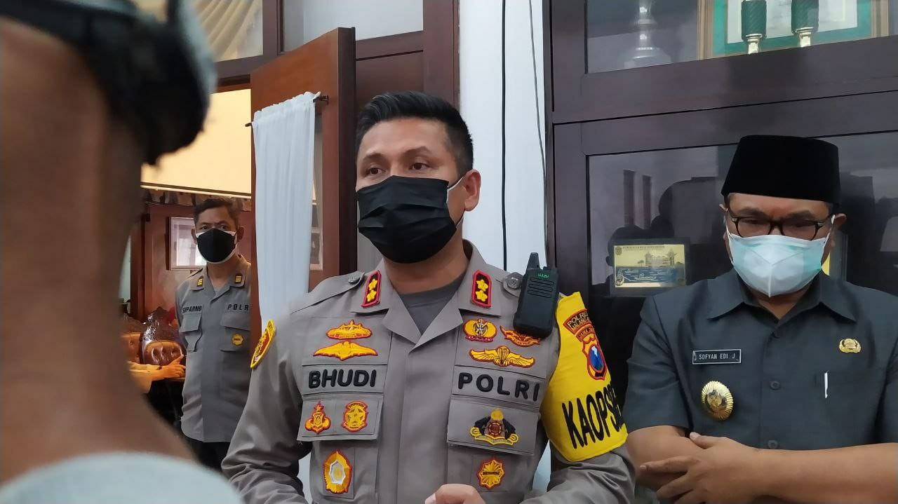 Kapolresta Malang Kota, AKBP Budi Hermanto, akan kembali memberlakukan pemadaman lampu PJU. Foto: Ulul Azmy