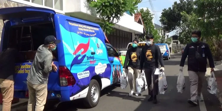Bantuan dari UMM. Foto: Rubianto