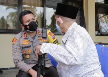 vaksinasi - Vaksinasi COVID-19, Polresta Malang Kota Sasar Napi dan Disabilitas