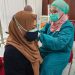 Vaksinasi COVID-19 di Polkesma Malang. Foto: dok