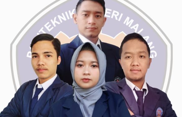 Tim Mahasiswa Polinema yang lolos PKM lewat Teknologi Bortiks / dok.
