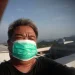 Erwin Kustiman saat menjalani Isoman Covid-19